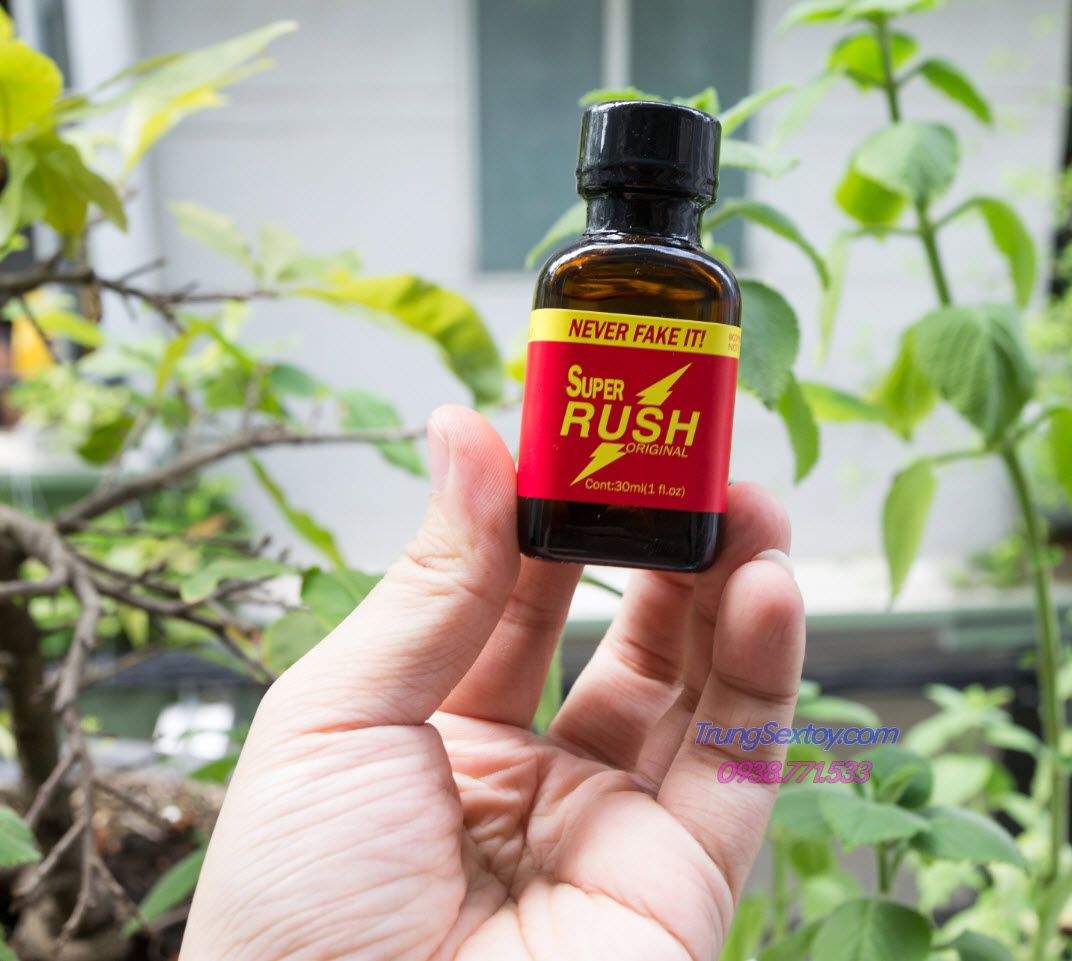 Popper Super Rush Đỏ 30ml, thần dược giúp thăng hoa trong chuyện ấy