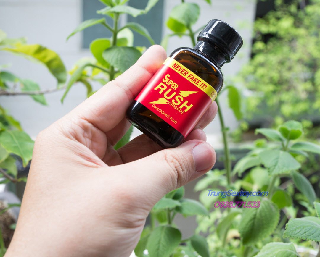 Popper Super Rush Đỏ 30ml, thần dược giúp thăng hoa trong chuyện ấy