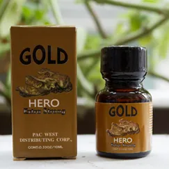 Popper Gold Hero 10ml kích thích quan hệ đồng tính an toàn 