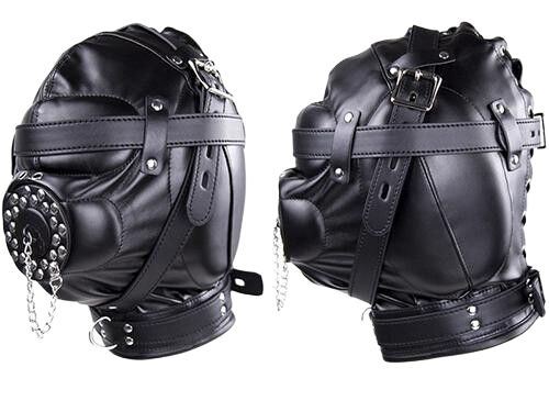  Đại lý Dụng cụ bạo dâm trùm đầu cao cấp bằng da full đầu  loại tốt 