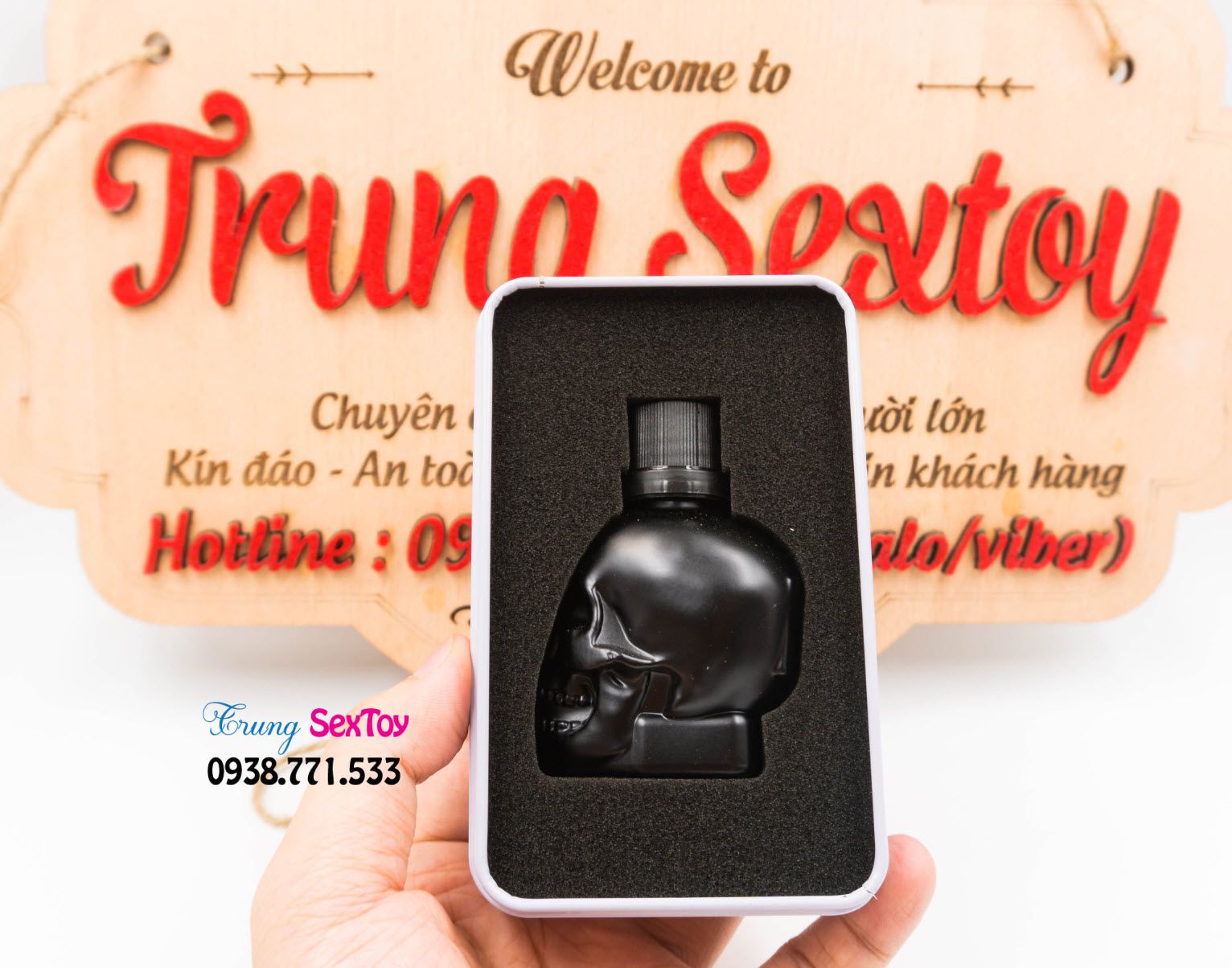 Popper đầu lâu hút cực mạnh kích thích phê đắm say