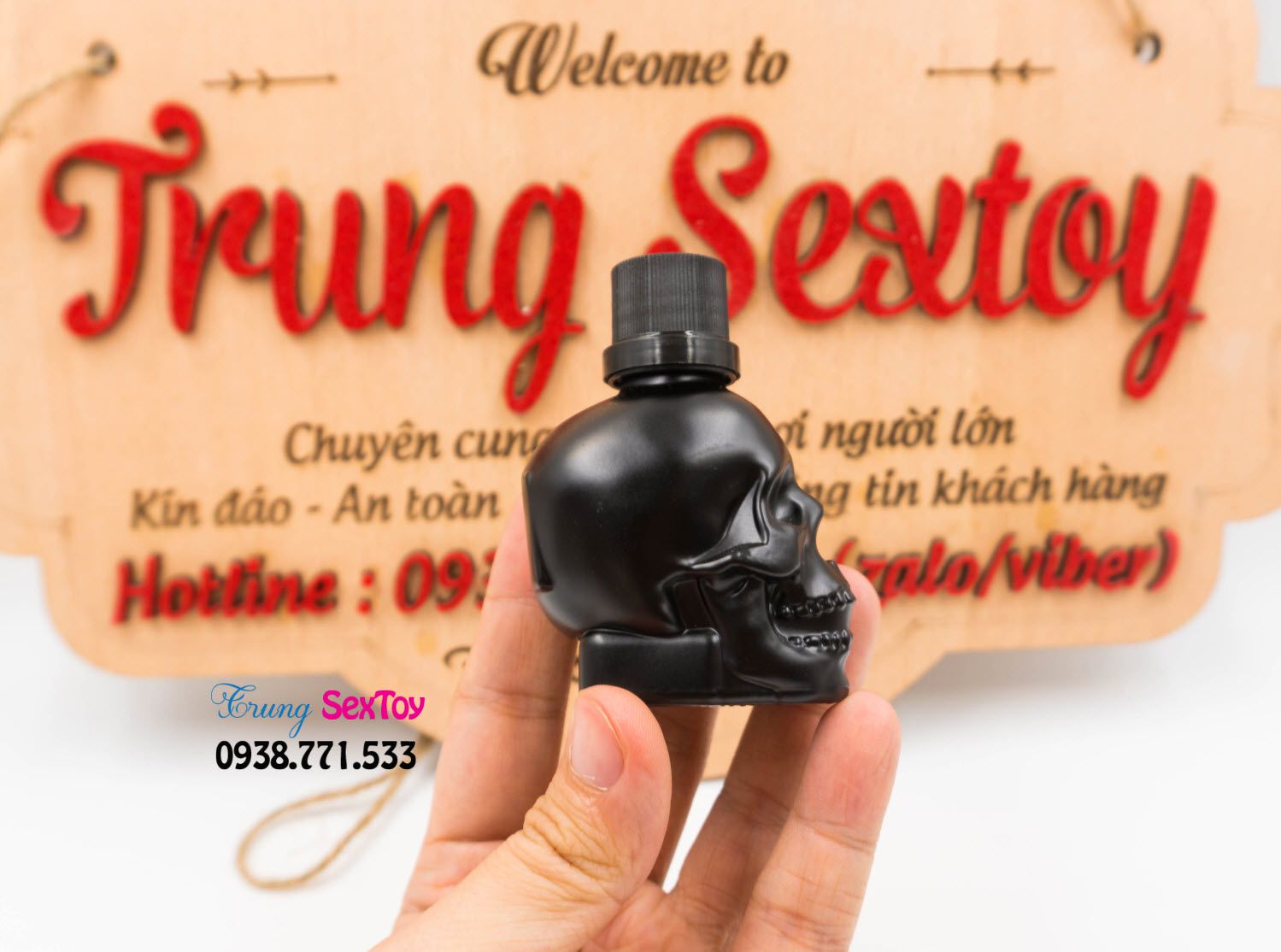 Popper đầu lâu hút cực mạnh kích thích phê đắm say