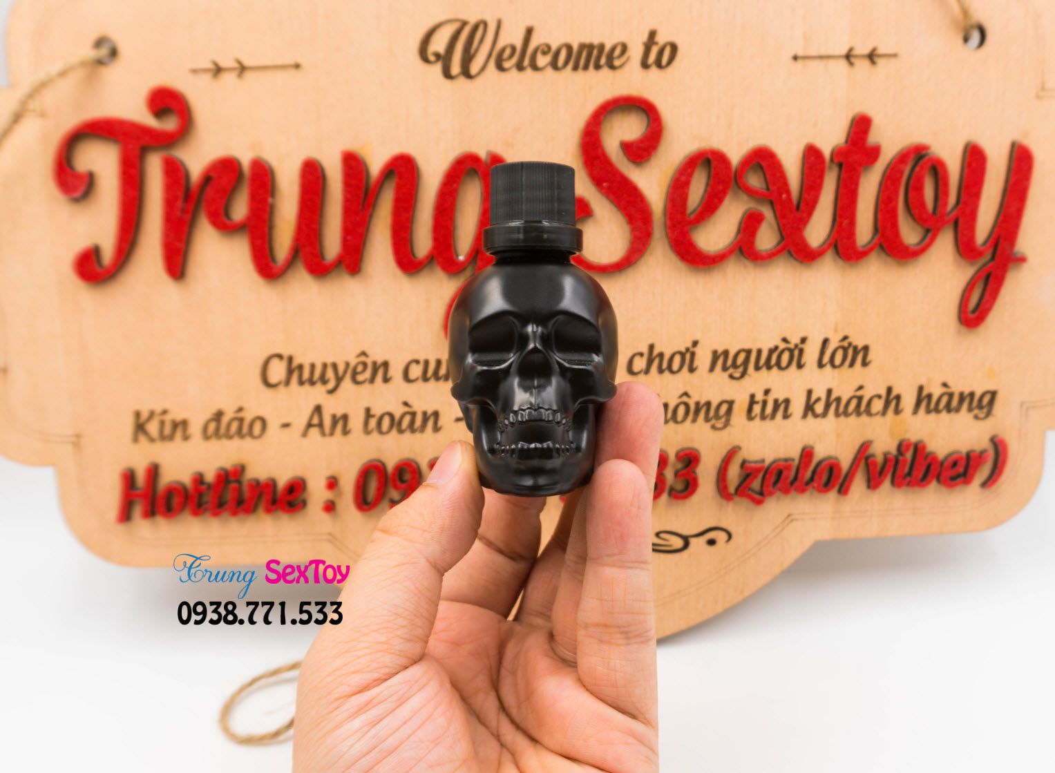 Popper đầu lâu hút cực mạnh kích thích phê đắm say