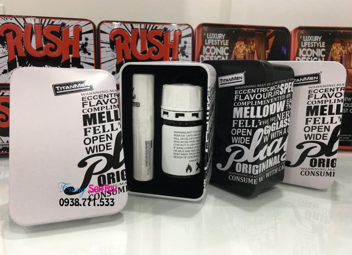 PWD Titanmen Black Popper Enhanced Sexual Stimulation