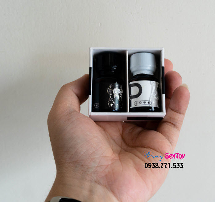 Popper TitanMen Black&White 4P Hương Mạnh Mẽ Kích Thích Tột Đỉnh