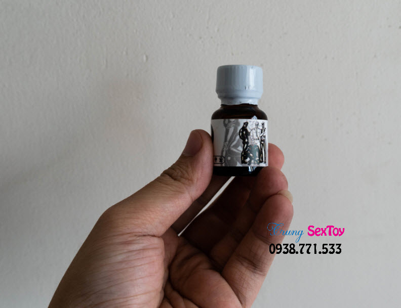 Popper TitanMen Black&White 4P Hương Mạnh Mẽ Kích Thích Tột Đỉnh