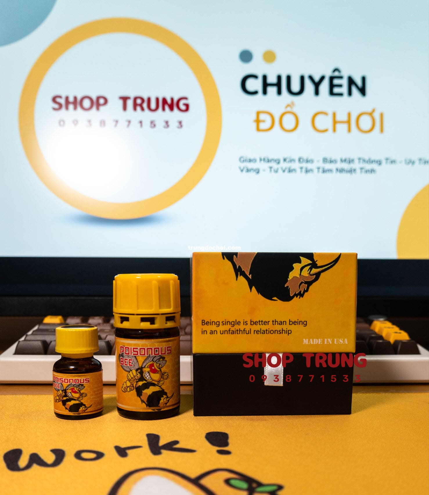 Bumble Bee 30ml Tinh Dầu Kích Thích Tăng Khoái Cảm, Thỏa Mãn