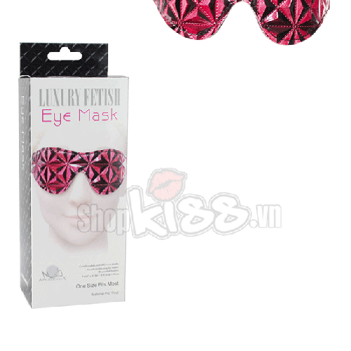 Đồ chơi Fetish da cao cấp Bịt mắt gợi cảm Thỏa đam mê