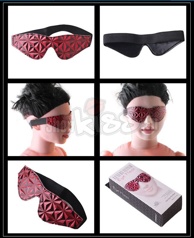 Đồ chơi Fetish da cao cấp Bịt mắt gợi cảm Thỏa đam mê