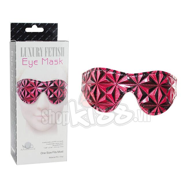 Đồ chơi Fetish da cao cấp Bịt mắt gợi cảm Thỏa đam mê