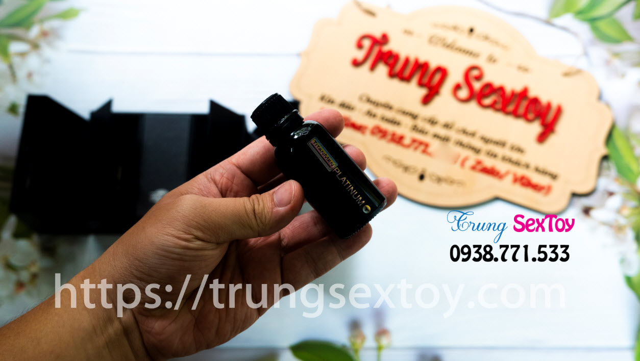 TitanMen Platinum Edition Popper Set 40ml & 15ml