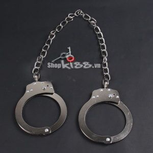 Đồ chơi bạo dâm còng số 8 thép không gỉ an toàn bền đẹp