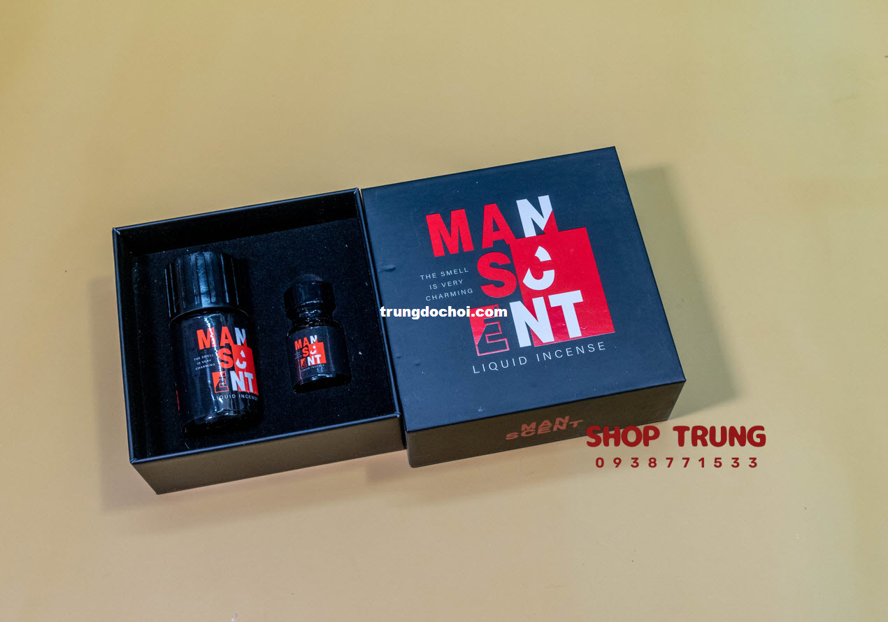 Popper 30ml ManScEnt hiệu quả nhanh bền lâu kích thích mạnh mẽ