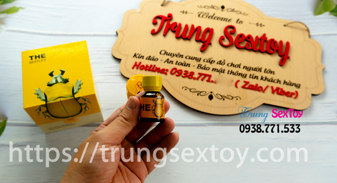 Popper The Beatles 30ml Chính Hãng Sạch Da Tạo Phê