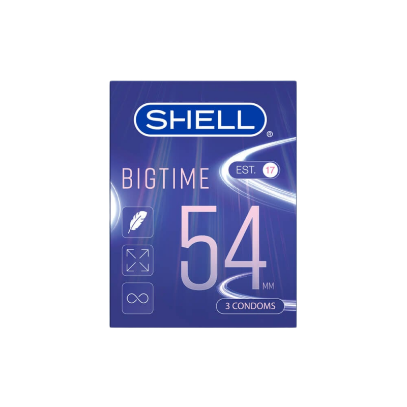  Cửa hàng bán Bao cao su Shell Bigtime - Size 54mm siêu mỏng chống tuột kéo dài thời gian - Hộp 3 cái  có tốt không? 