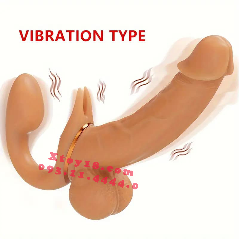 Dương Vật Giả 2 Đầu YEAIN Tự Động Rung Thụt Mạnh Mẽ