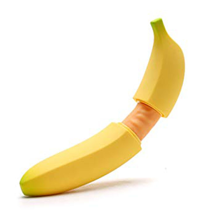 Dương Vật Giả Siêu Rung Ngụy Trang Banana Silicon Cao Cấp Pin USB