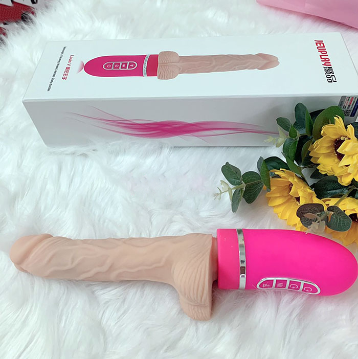 Dương vật giả Nano Louis V đa chức năng rung thụt nóng kích thích