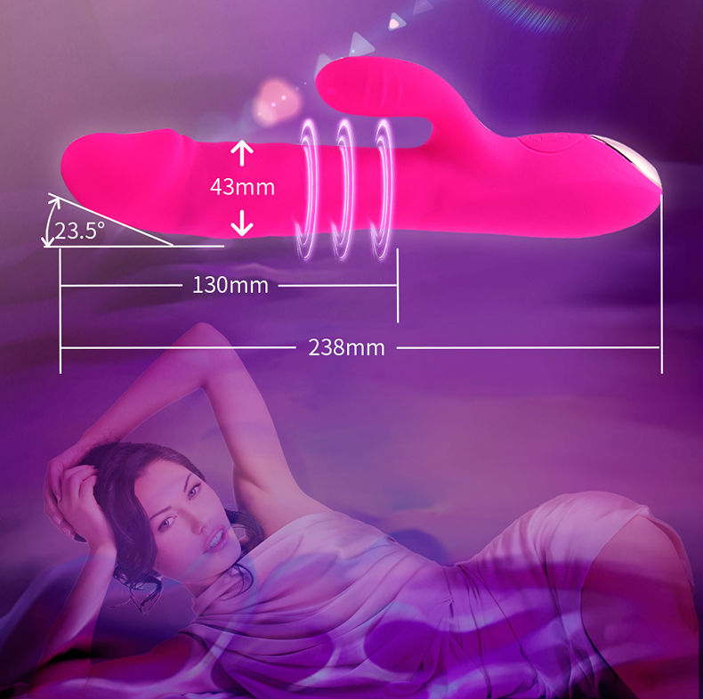 Dương Vật Giả Simei 3 Chức Năng Rung Thụt Phát Nhiệt Tăng Khoái Cảm