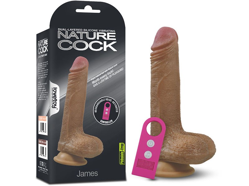 Dương Vật Giả Đế Hít - Rung Cảm Biến Lovetoy James