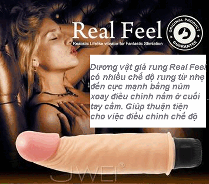 Dương Vật Giả Rung Real Feel Siêu Mềm Mại Thỏa Mãn Tối Đa
