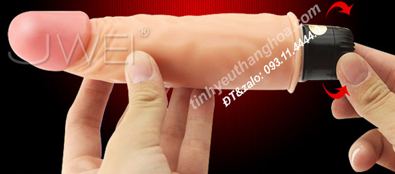 Dương Vật Giả Rung Real Feel Siêu Mềm Mại Thỏa Mãn Tối Đa