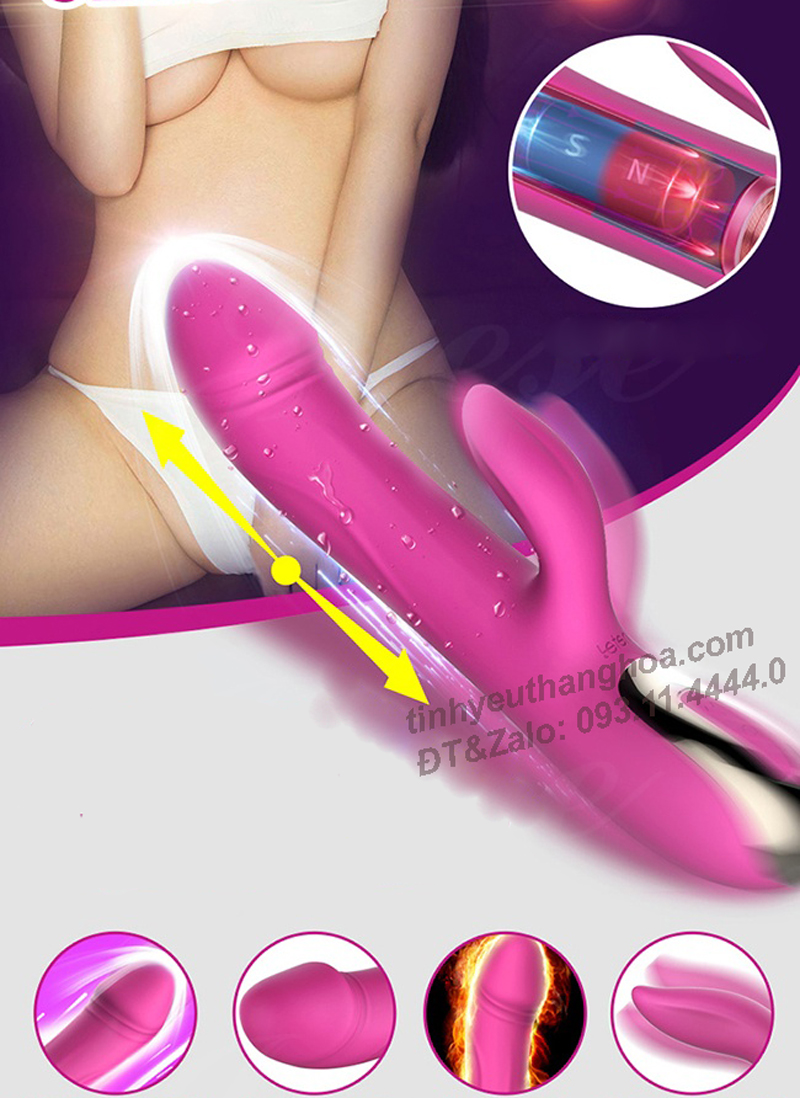 Dương Vật Giả Leten Dream Thunder Rung Thụt Phát Nhiệt Siêu Mượt