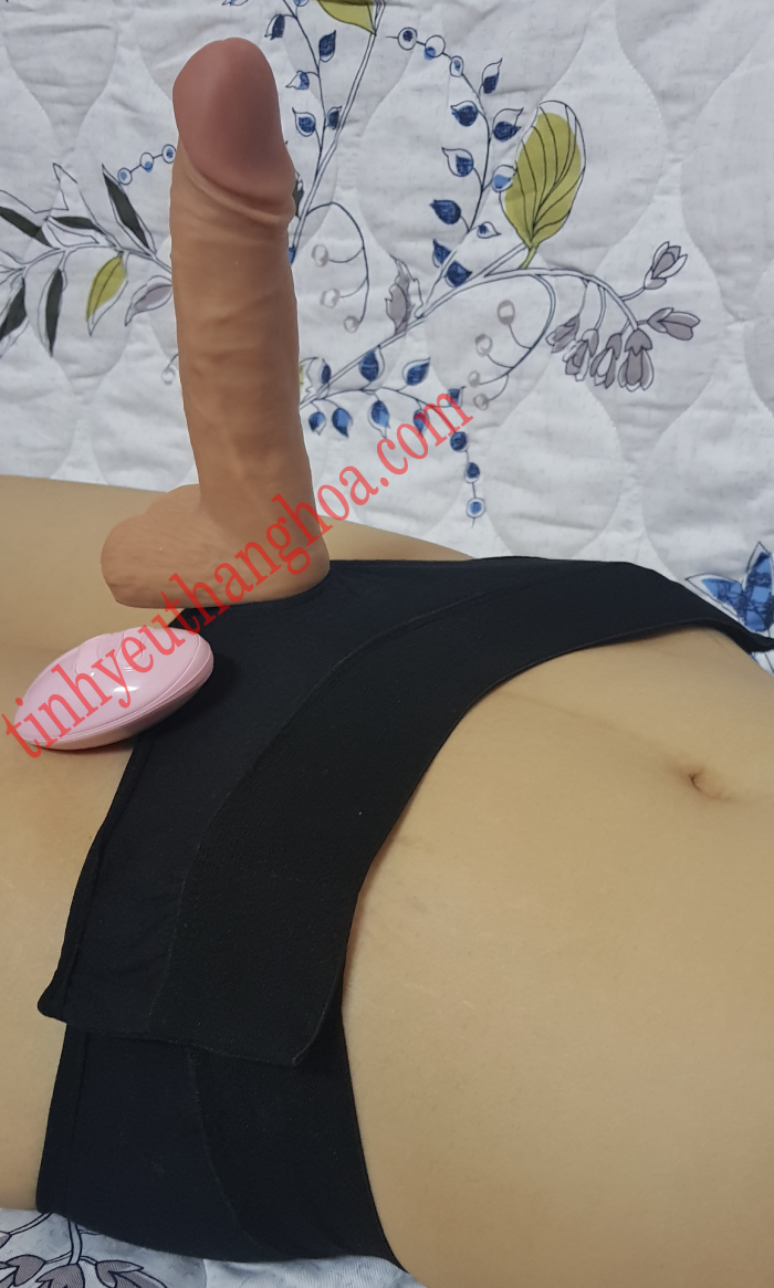 Quần Lót Dương Vật Giả Mềm Mịn Rung Điều Khiển Xa Kích Thích