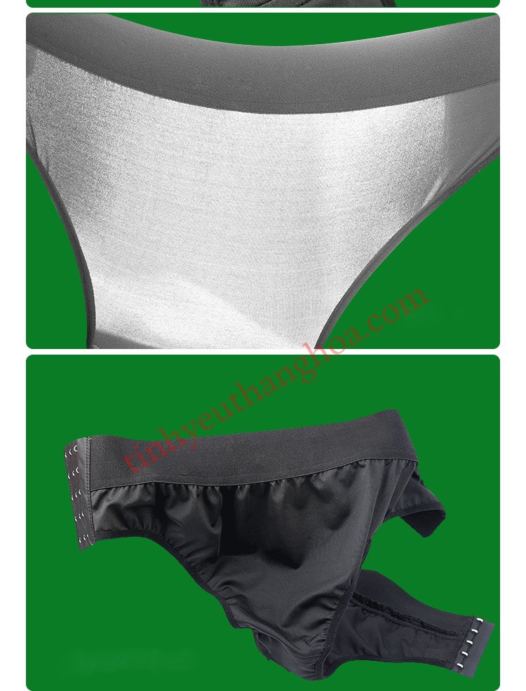 Quần Lót Dương Vật Giả Mềm Mịn Rung Điều Khiển Xa Kích Thích