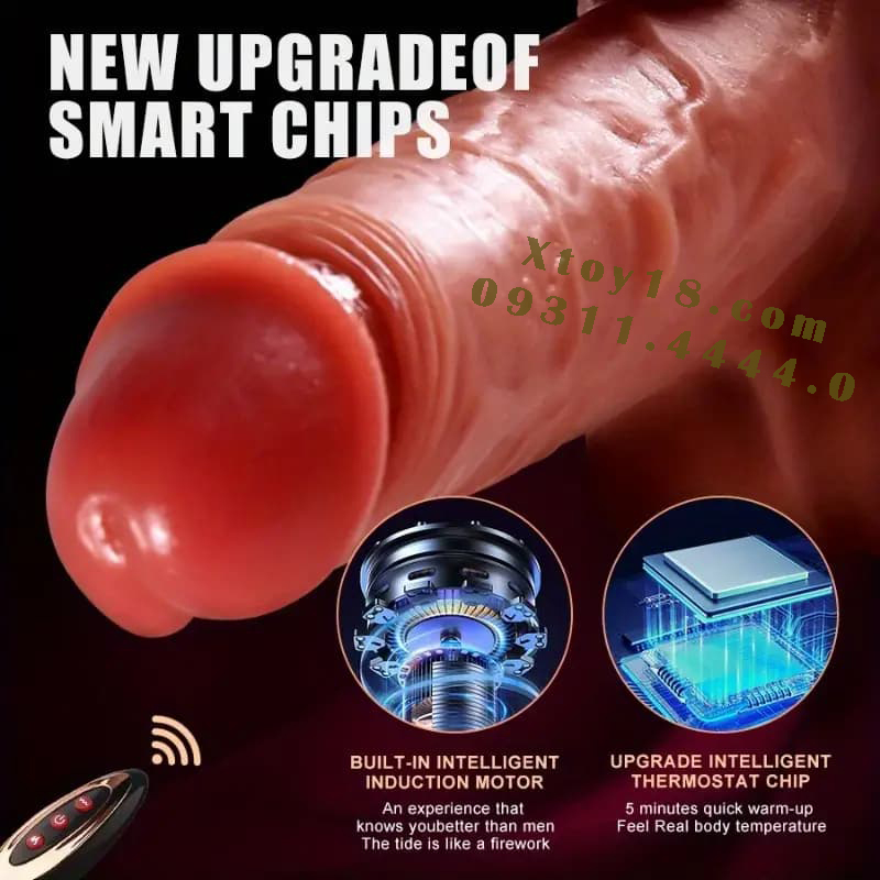 Multifunctional Suction Vibrator Remote Controlled Warm Feel
