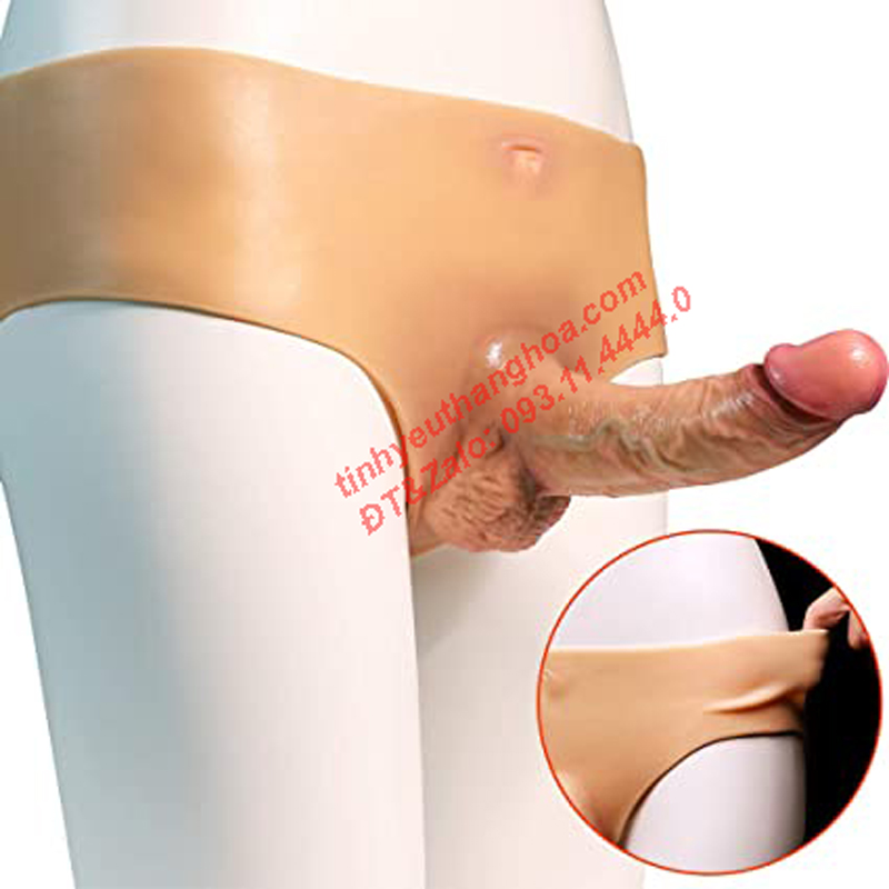 Dương Vật Giả Liền Quần Siêu Mềm Tăng Khoái Cảm Nam Giới