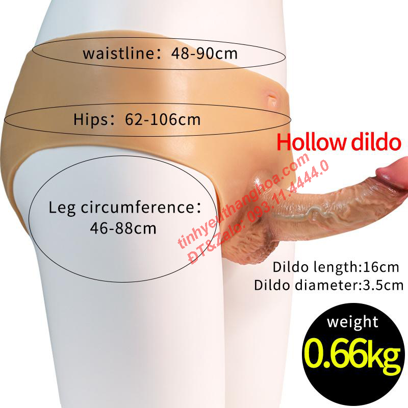 Dương Vật Giả Liền Quần Siêu Mềm Tăng Khoái Cảm Nam Giới