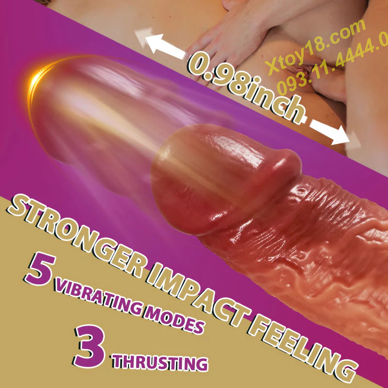 Dương Vật Giả WENDT Đa Năng: Đế Hít, Thụt Rung Nhiệt Kích Thích