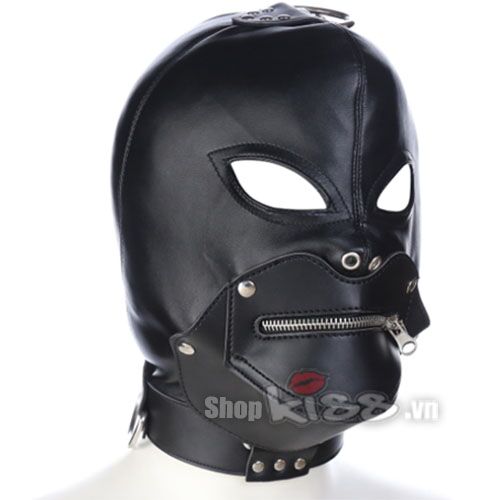 Mua mặt nạ trùm đầu mặt quỷ khóa kéo miệng giá tốt