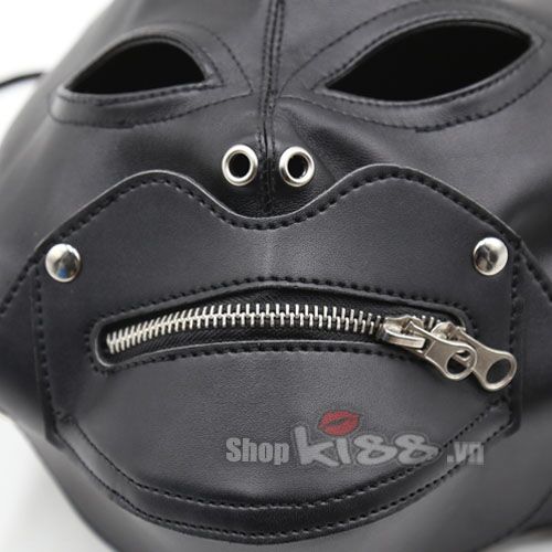 Mua mặt nạ trùm đầu mặt quỷ khóa kéo miệng giá tốt