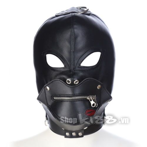 Mua mặt nạ trùm đầu mặt quỷ khóa kéo miệng giá tốt