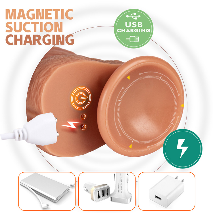 Dương Vật Giả YEAIN Đa Chức Năng Rung Thụt Ngoáy Phát Nhiệt