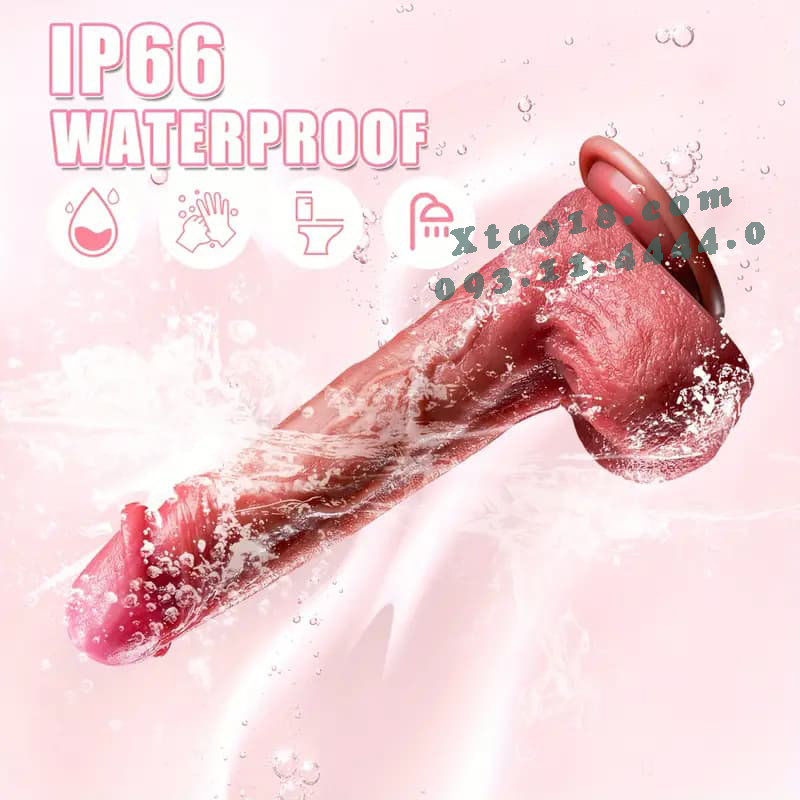 Dương Vật Giả Đa Năng Hút Chắc Thụt Rung Nhiệt Kích Thích