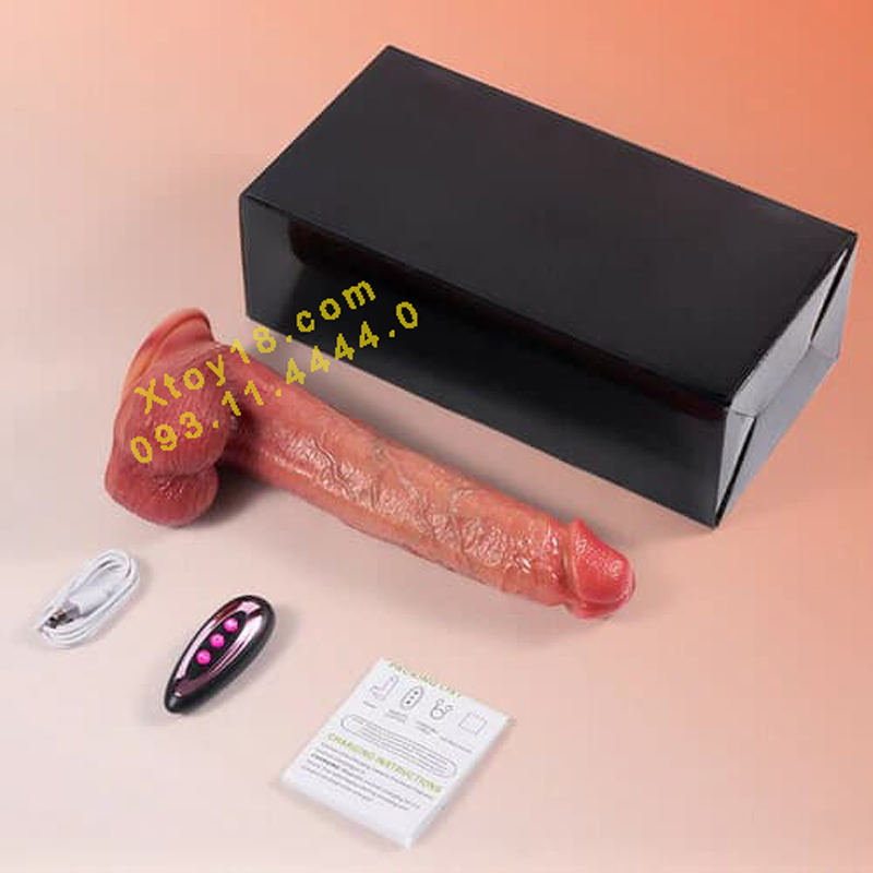 Dương Vật Giả Đa Năng Ballslover Thụt Rung Hít Từ Xa