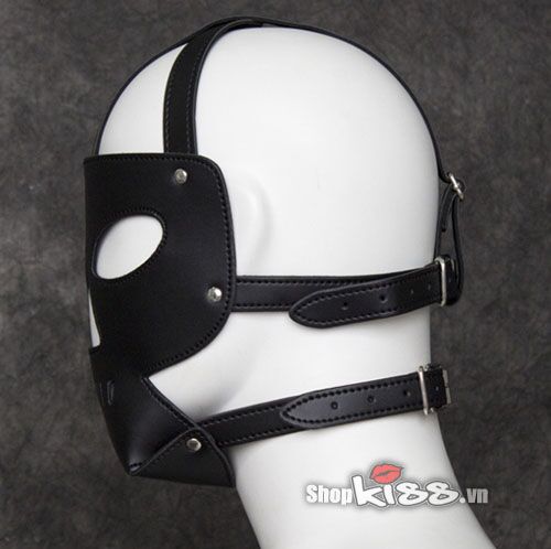 Mặt nạ da Full bạo dâm kích thích hưng phấn mạnh mẽ cho trải nghiệm mới