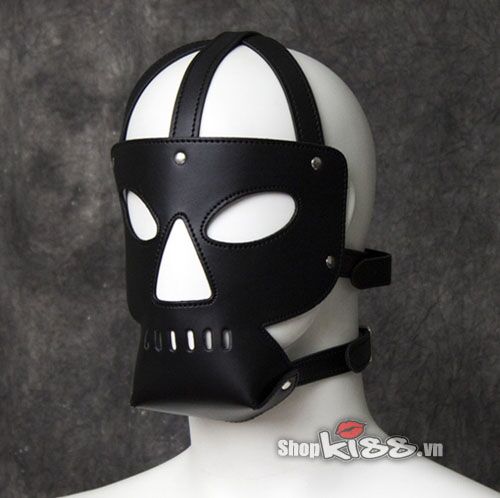 Mặt nạ da Full bạo dâm kích thích hưng phấn mạnh mẽ cho trải nghiệm mới