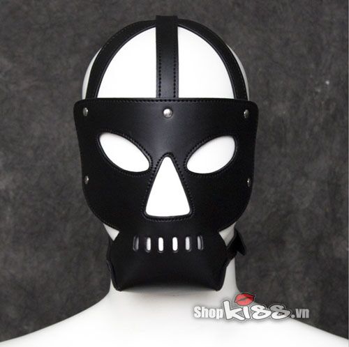 Mặt nạ da Full bạo dâm kích thích hưng phấn mạnh mẽ cho trải nghiệm mới