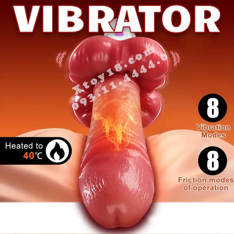 dương vật giả đa năng fun street thụt rung ngoáy nhiệt tăng khoái cảm