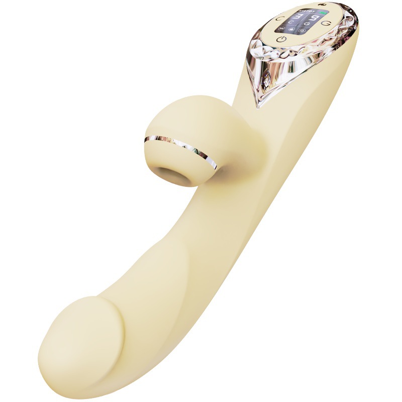 Dương vật giả A-KING PRO đa chức năng rung mút sưởi ấm cao cấp