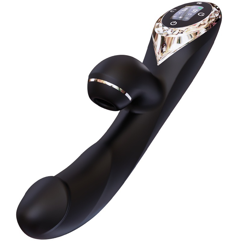 Dương vật giả A-KING PRO đa chức năng rung mút sưởi ấm cao cấp