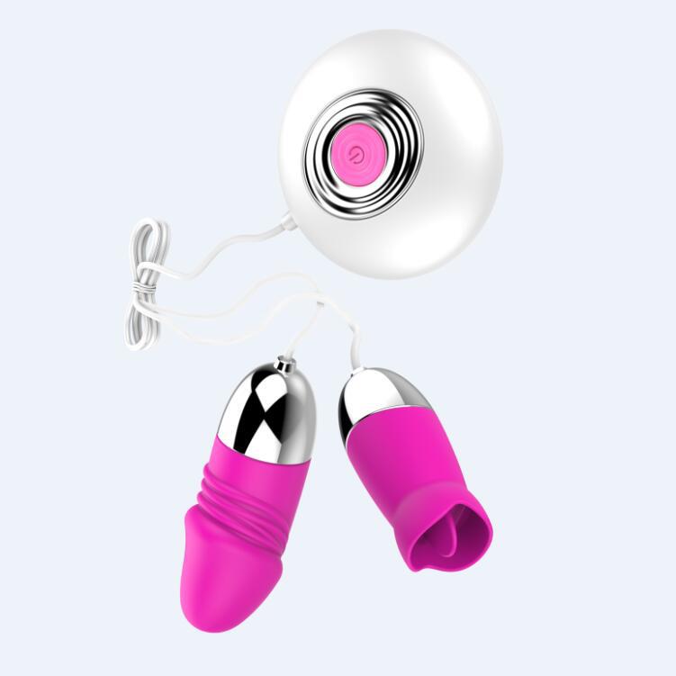 Trứng Rung Điểm G HaoQi 2 Trứng Tình Yêu Cực Phê