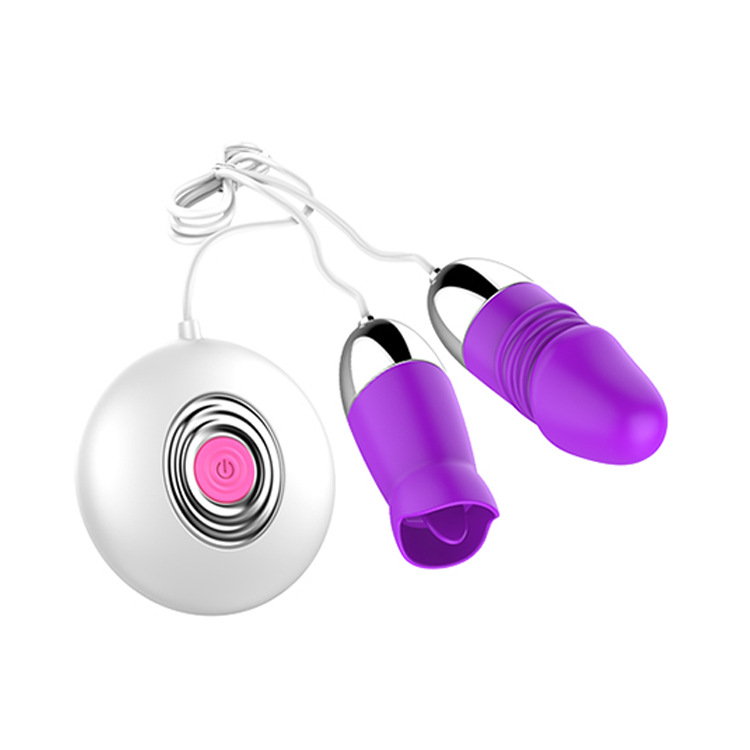 Trứng Rung Điểm G HaoQi 2 Trứng Tình Yêu Cực Phê