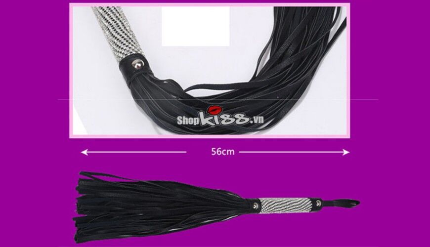 Soft Leather BDSM Flogger Spanking Whip For Couples