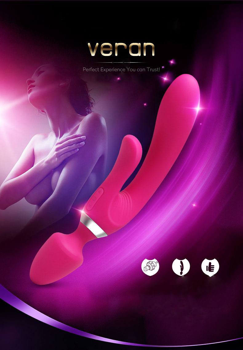 Máy Massage Đa Năng LESPARTY 3 Đầu Rung Kích Thích Điểm G