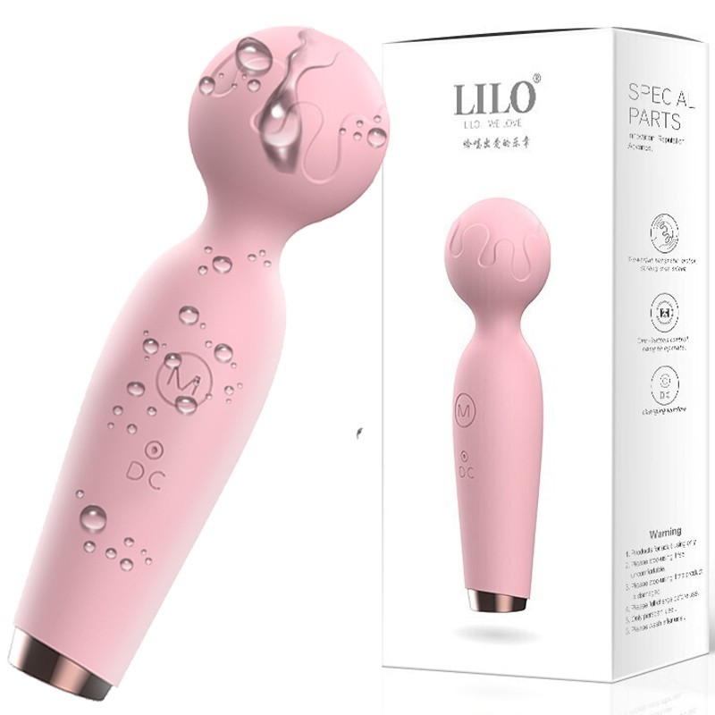 Máy Massage Điểm G Mini LILO - Tặng Kèm 2 Đầu Massage Cực Phê